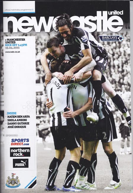 Newcastle United FC v Manchester United FC